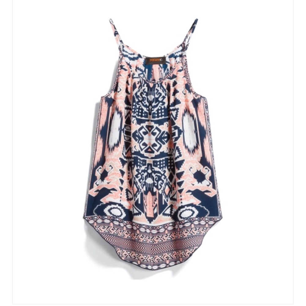 Aztec Print Cami Blouse